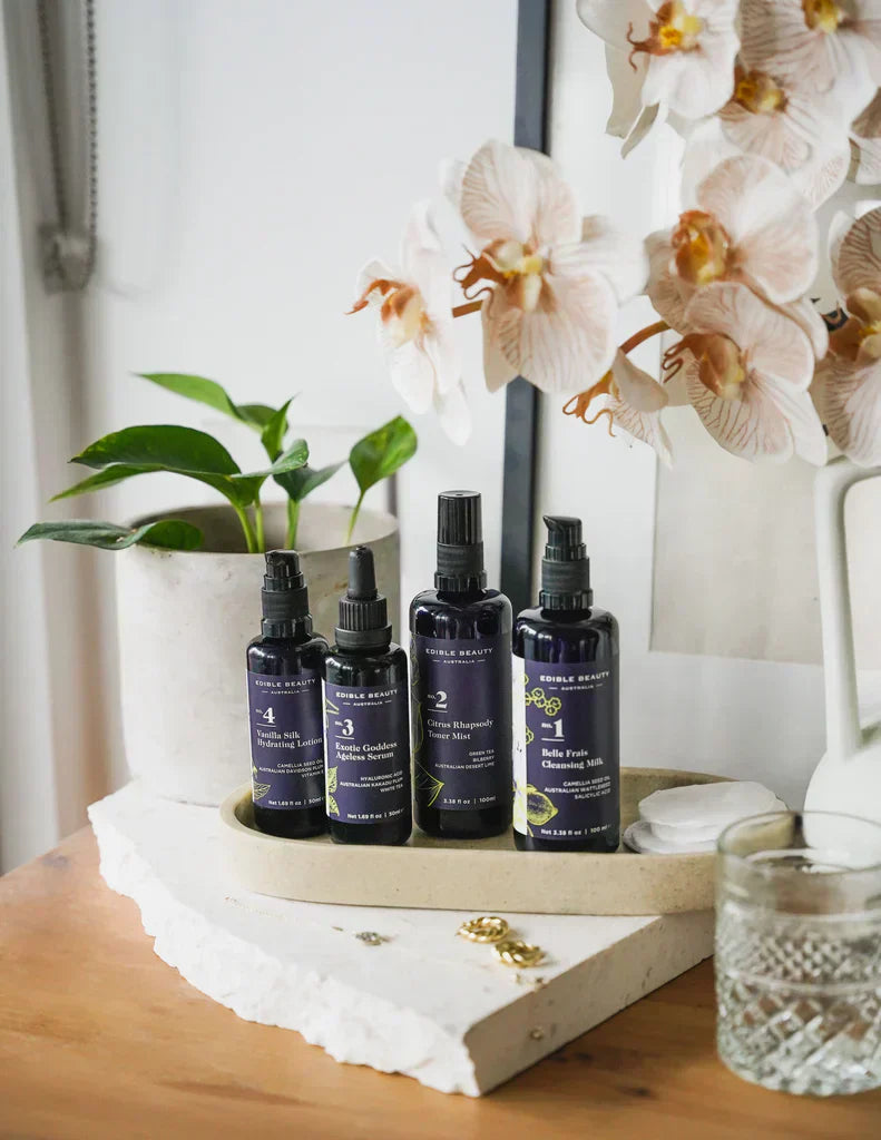 [Edible Beauty] The Core Four Ritual - 打造完美肌膚的必備步驟